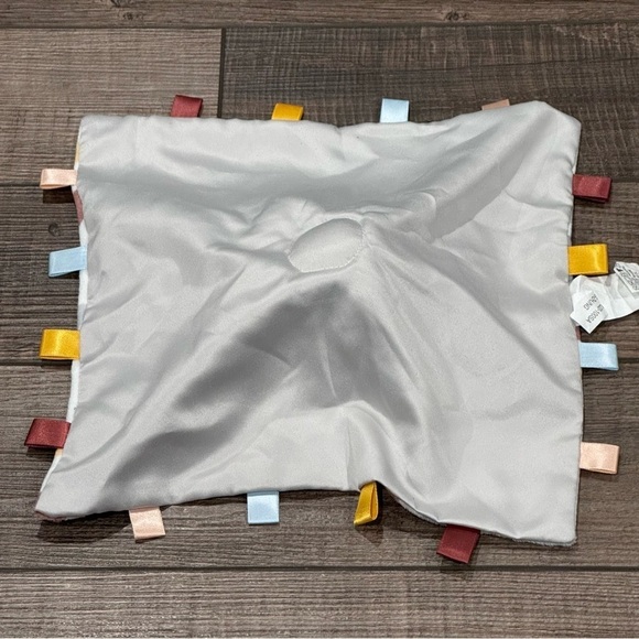 Parent's Choice Security Blanket Blue Elephant Buddy Lovey Plush NWT 12x12in New - Picture 9 of 9